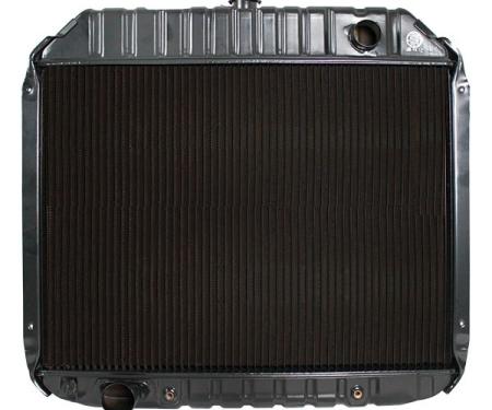 Ford Pickup F-Series Radiator With Copper/Brass Construction, 1966-1979