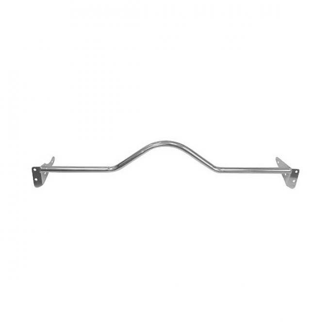 Ford Mustang Monte Carlo Bar - Curved - Chrome