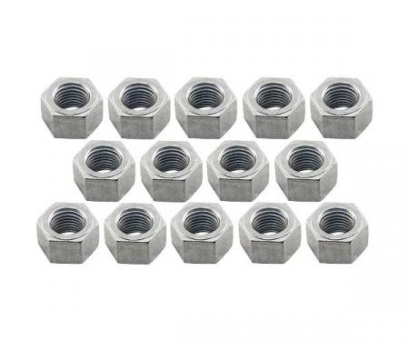 Cylinder Head Nut Set - 14 Pieces - Cadmium Plated - 4 Cylinder Ford Model B