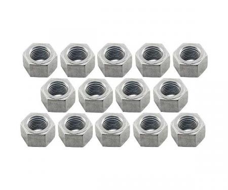 Cylinder Head Nut Set - 14 Pieces - Cadmium Plated - 4 Cylinder Ford Model B