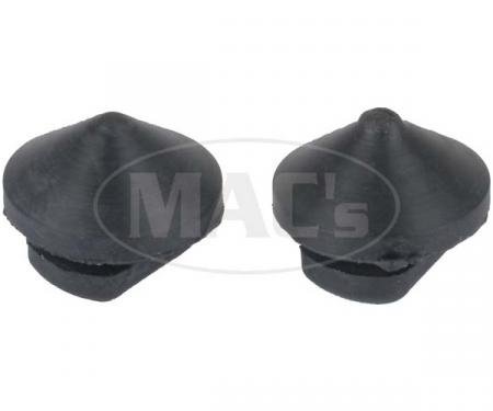 Glove Box Door Bumpers - Rubber