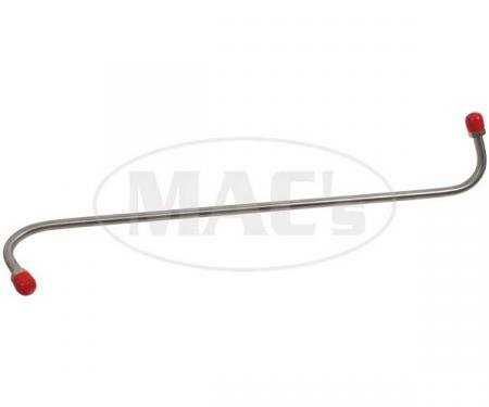 Ford Thunderbird Fuel Line, Pump to Filter, Stainless, 1955