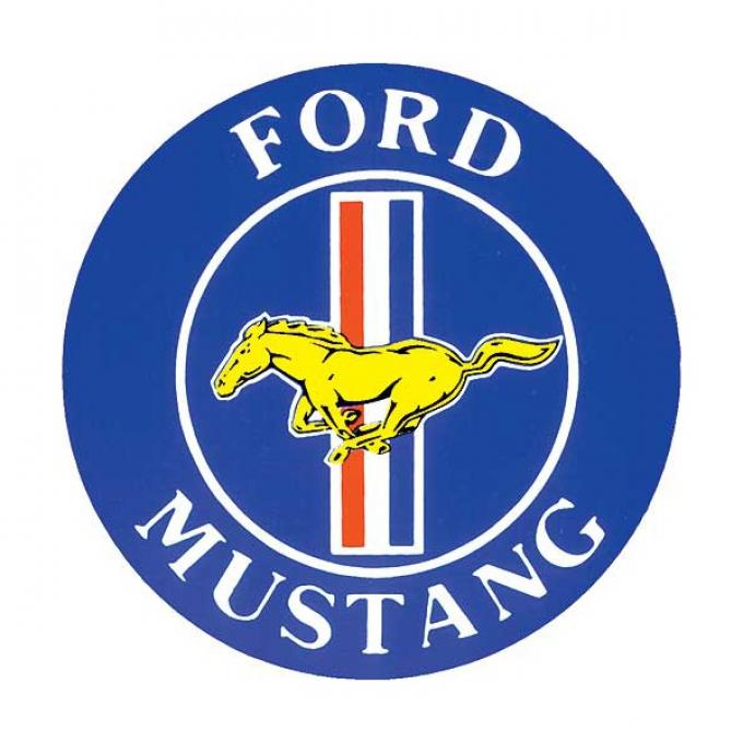Decal - Mustang Oval - 3