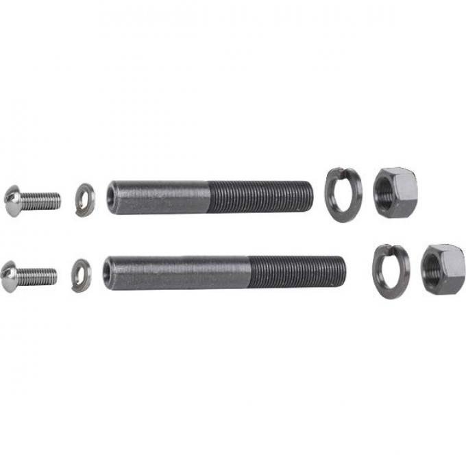 Front Bumper Arm & Radiator Splash Shield Mounting Bolt Set, Round Replacement Type, 24 Pieces, 1930-31