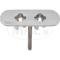 Ford Thunderbird Rear Deck Plate, Left, Hard & Soft Top, 1955