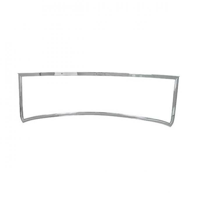 Windshield Frame - Chrome - Includes Rubber Gasket & Pivot Studs - USA Made - Ford Roadster & Ford Phaeton