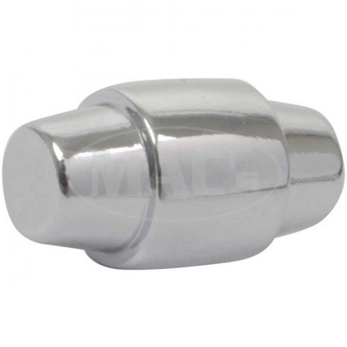 Ford Mustang Convertible Power Top Control Switch Knob - Bright Metal