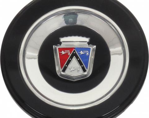 Steering Wheel Center Emblem, Fairlane, Falcon, Galaxie, Torino, Comet, 1957-1973