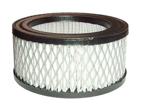 Air Cleaner Replacement Filter - Modern Paper Filter - For Smooth, Louvered and Bullet Style Chrome Air Cleaners