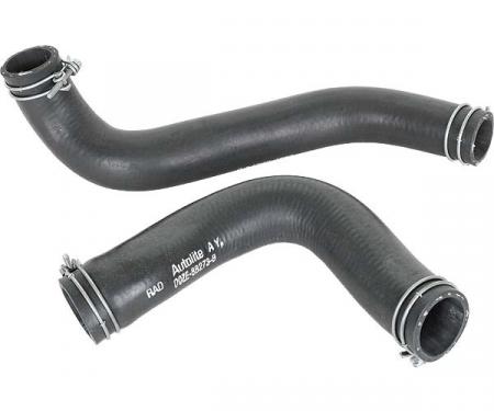 Ford Mustang Radiator Hose Set - 2 Hoses - Script - 351C V-8