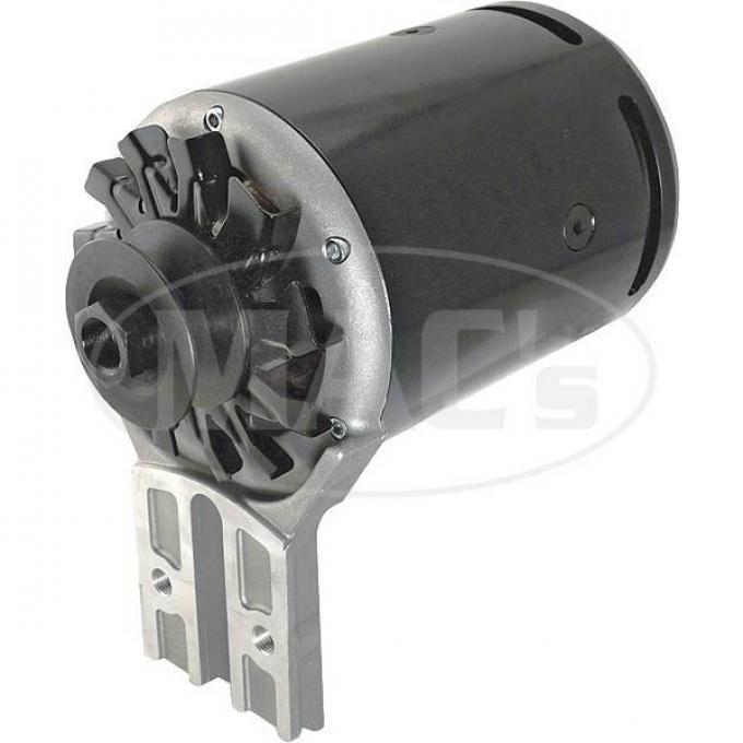 PowerGen Alternator - Ford Flathead - Powder-Coated Black -6 Volt Positive
