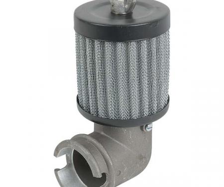 Model A Ford Air Maze - For Tillotson Carburetor - With Fine Wire Mesh Filter That Acts As A Flame Arrestor