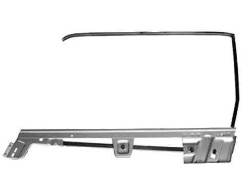 Door Glass Frame Kit / Left / Hardtop