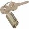 Ford Thunderbird Trunk Lock Cylinder, Includes 2 Keys, No Longer Includes The Cover, 1955-59