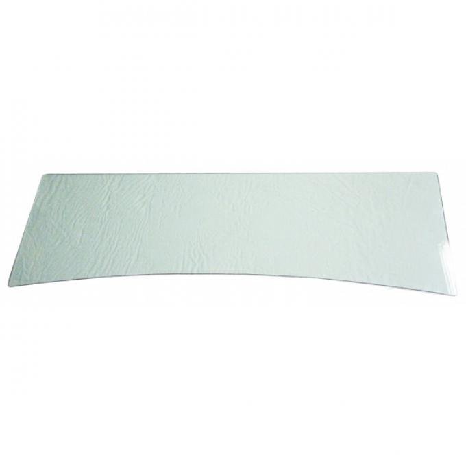 Model A Ford Windshield Glass - Deluxe Roadster (40B-Del) &Deluxe Phaeton (180A), Clear Glass