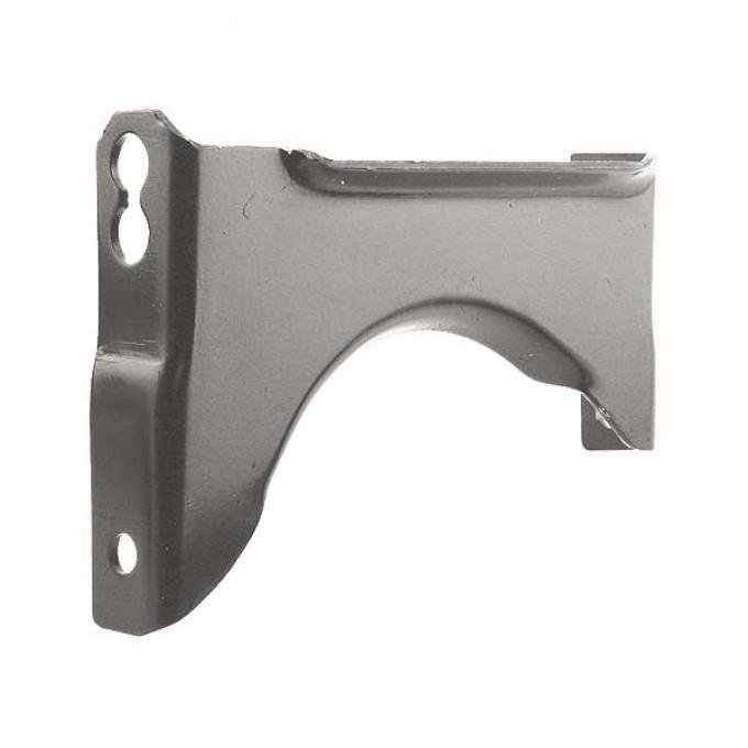 Running Board Brace Set - 4 Pieces - Die-Stamped - Painted Black - Ford Passenger