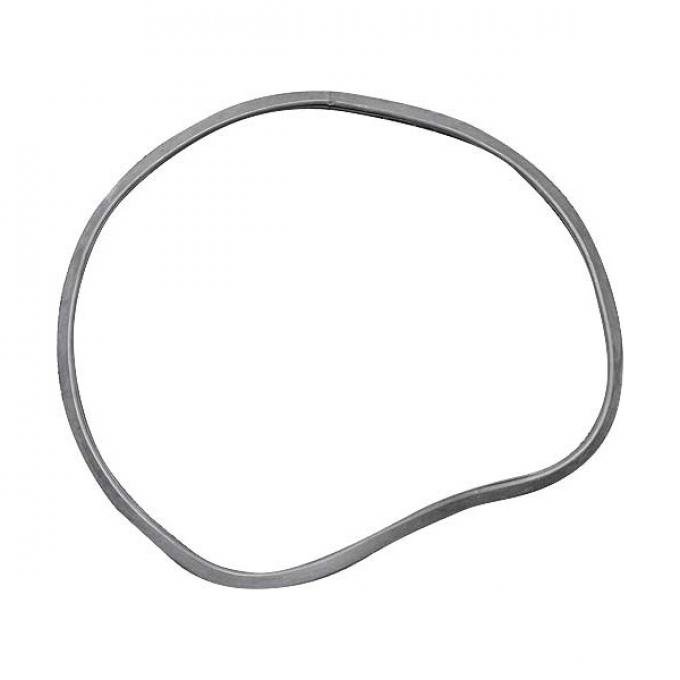 Rear Quarter Window Seals - Rubber - Bonded - For Stationary Windows - Ford 5 Window Coupe