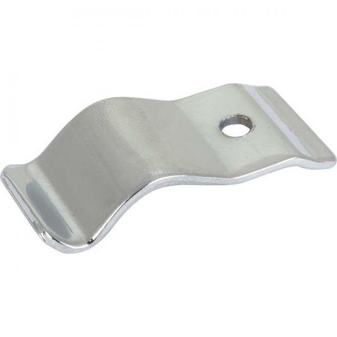 Model A Ford Vacuum Windshield Wiper Motor Clamp Set - For Open Cars - Chrome - 4 Pieces