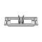 Ford Thunderbird Body Side Moulding Clip, 1964-66