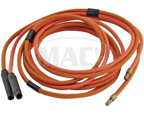 Heater Switch To Heater Motor Wire - OEM Type Braided Wire - 53 Long - Ford 6 Cylinder & V8