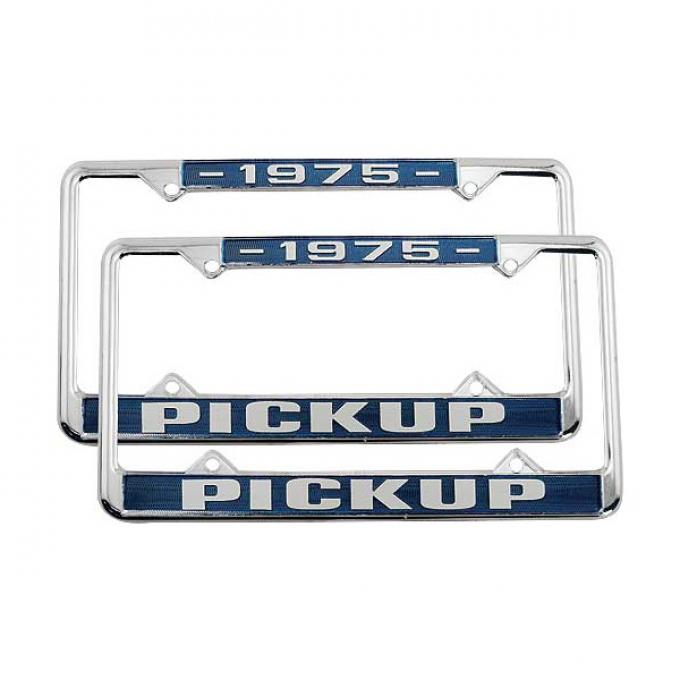 Ford Pickup Truck License Plate Frames - 1975 Pickup