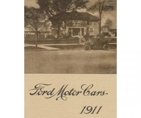 Ford Motor Cars 1911 - 15 Pages - 7 Illustrations