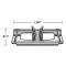 Roof Rail Clip - Ford Galaxie