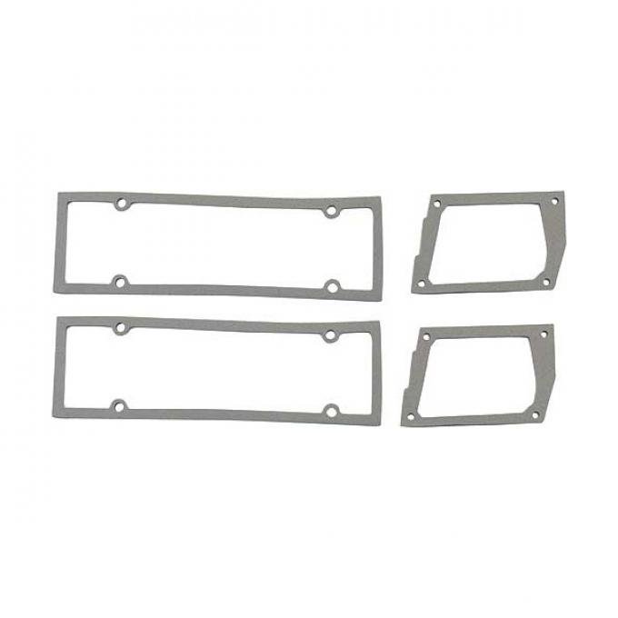 Tail Light Lens To Housing Gasket Set - 4 Pieces - Comet Except Station Wagon