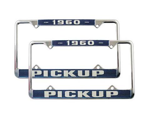 Ford Pickup Truck License Plate Frames - 1960 Pickup