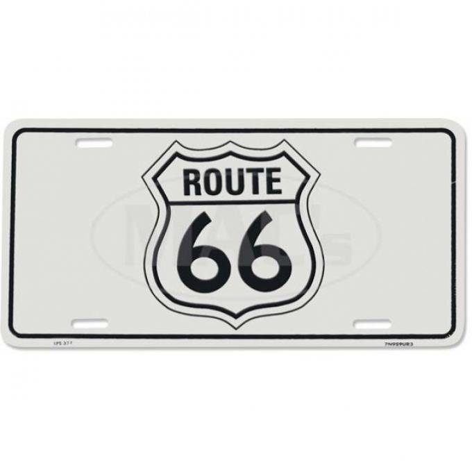 License Plate, Route 66