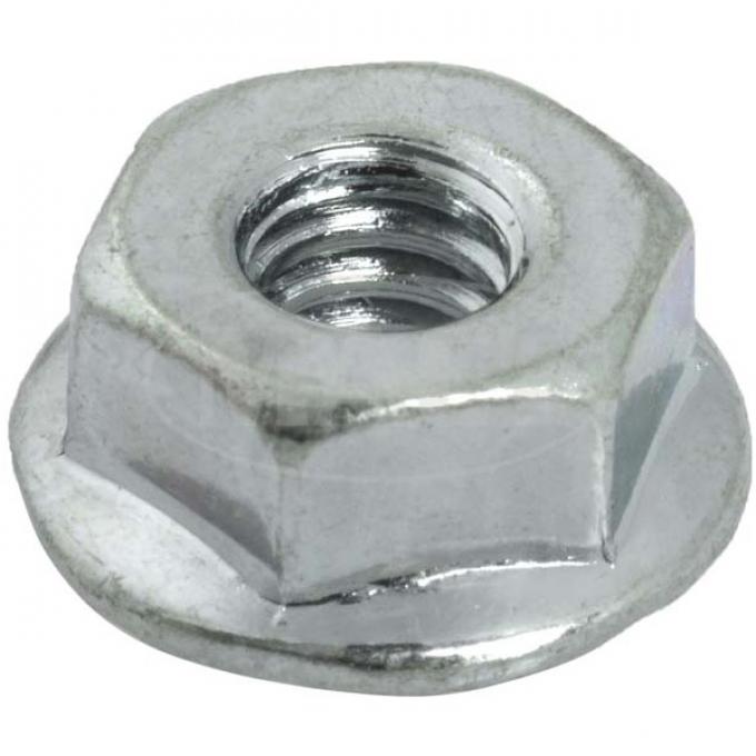 Retaining Nuts, 10-24 Thread, Serrated Surface, Package Of 6