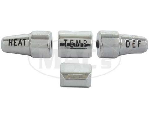 Heater Knob Set - 4 Pieces