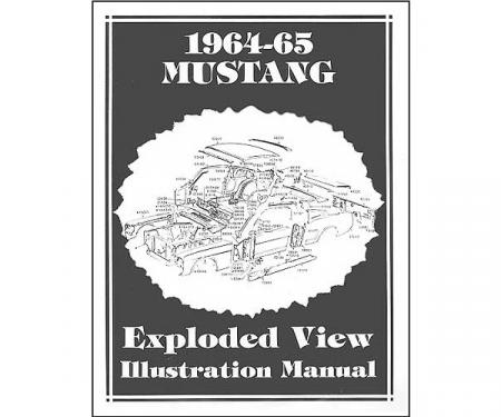 Mustang Exploded View Illustration Manual - 126 Pages