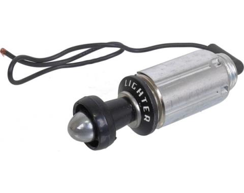 Ford Thunderbird Cigar(ette) Lighter Assembly, With Socket, 12 Volt, 1956-57