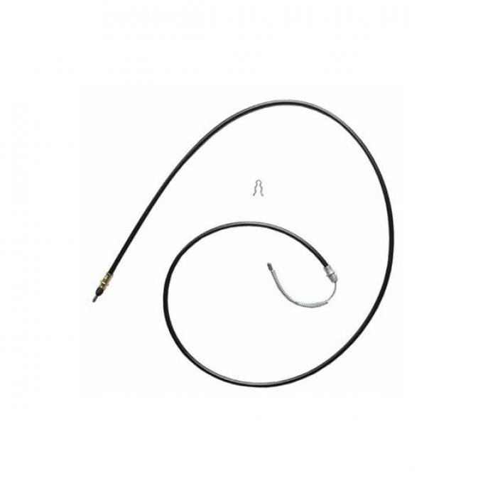 Thunderbird Parking Brake Cable, Right Rear Drum Brake, 1975-1979