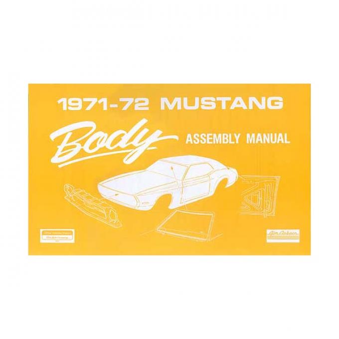 Ford Mustang Body Assembly Manual - 139 Pages