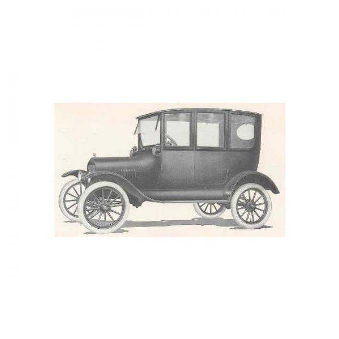 Door Window Glass,  Closed Car and TT Truck, 1917-1927