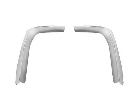 Ford Mustang Front Fender Mouldings - Right & Left - Chrome