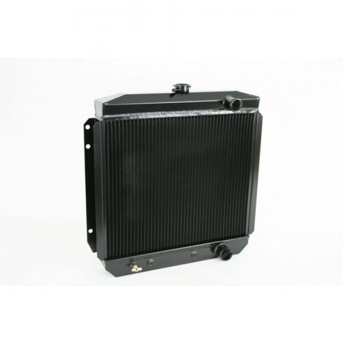 Ford Mustang Direct Fit™ Aluminum Radiator For Manual Transmission,1967-1970