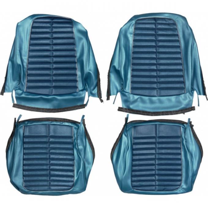 Front Bucket Seat Covers, Pair, Galaxie 500XL, 1964