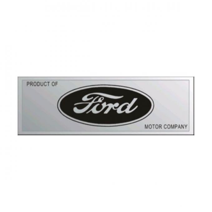 Scuff Plate Emblem - Ford Script Exactly As Original