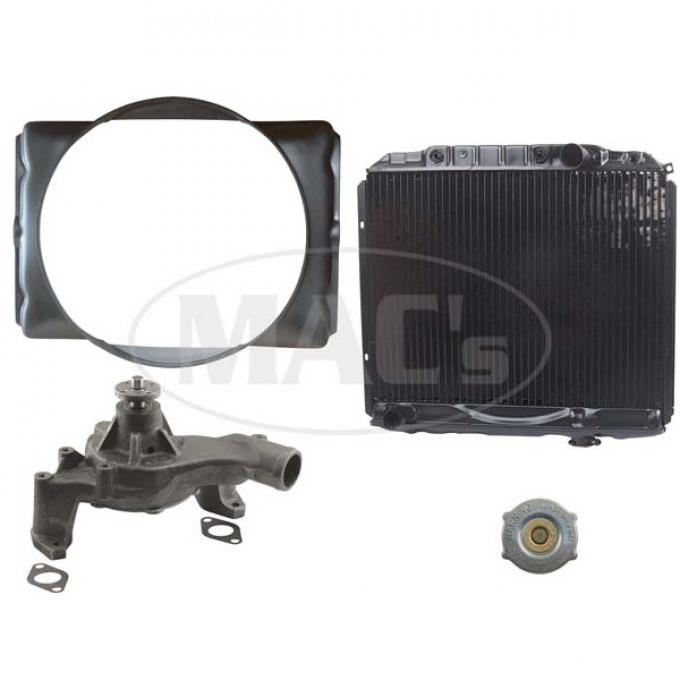 66 Fairlane Cooling Kit (3 Row-390/427)