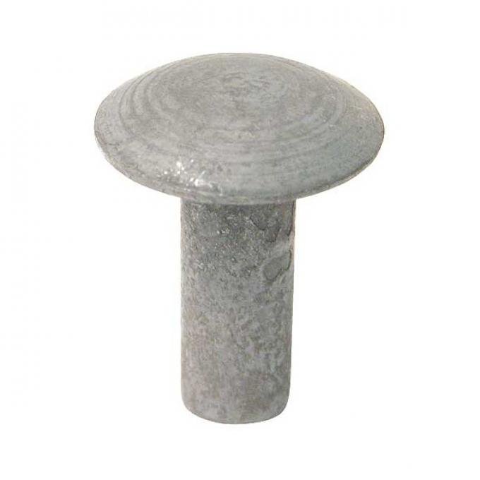 Model A Ford Rivet - 3/16 X 1/2 - Brazier Oval Head - For Floor Sills 4 Metal Thickness