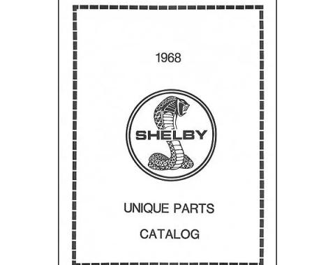 Ford Mustang Shelby Unique Parts Catalog - 32 Pages