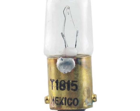 Ford Pickup Truck Interior Light Bulb - 12 Volt - MiniatureBayonet - Bulb #1815