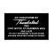 Ford Thunderbird Air Conditioning Aluminum Tag Decal, 1963