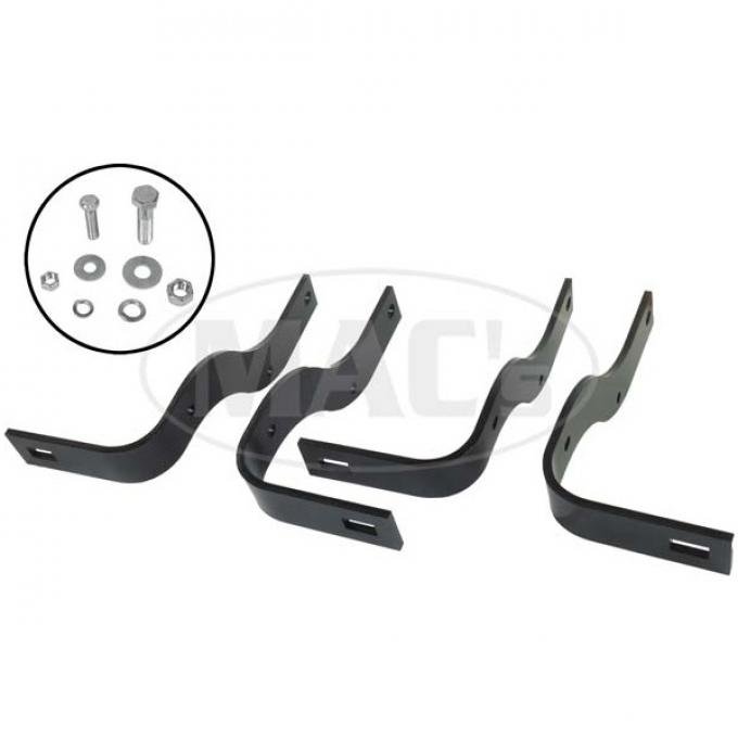 Ford Pickup Truck Rear Bumper Arms - 4 Pieces - All Stepside Pickups