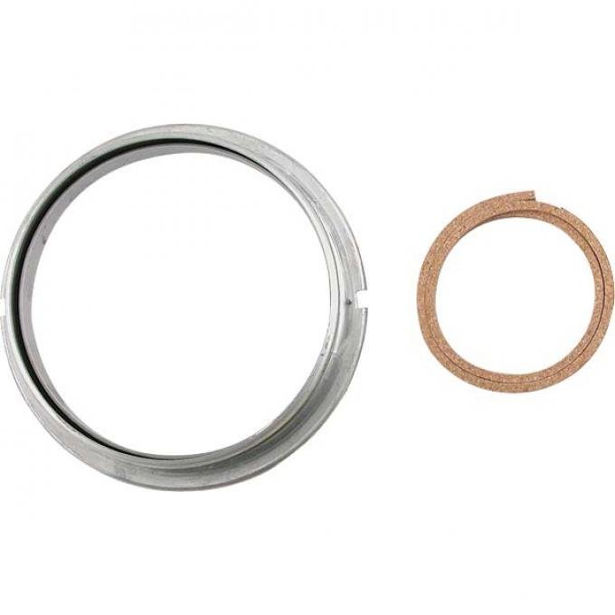 Model A Ford Sealed Beam Headlight Adapter Kit - Behind TheLens Type - 4 Pieces