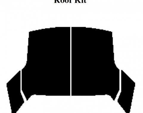 Insulation Kit, Roof Kit, 1955-56