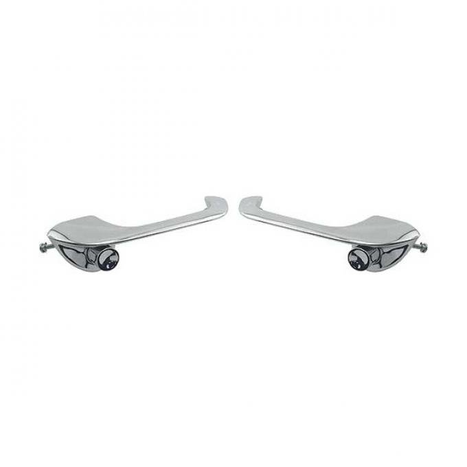 Ford Pickup Truck Outside Door Handles - Chrome